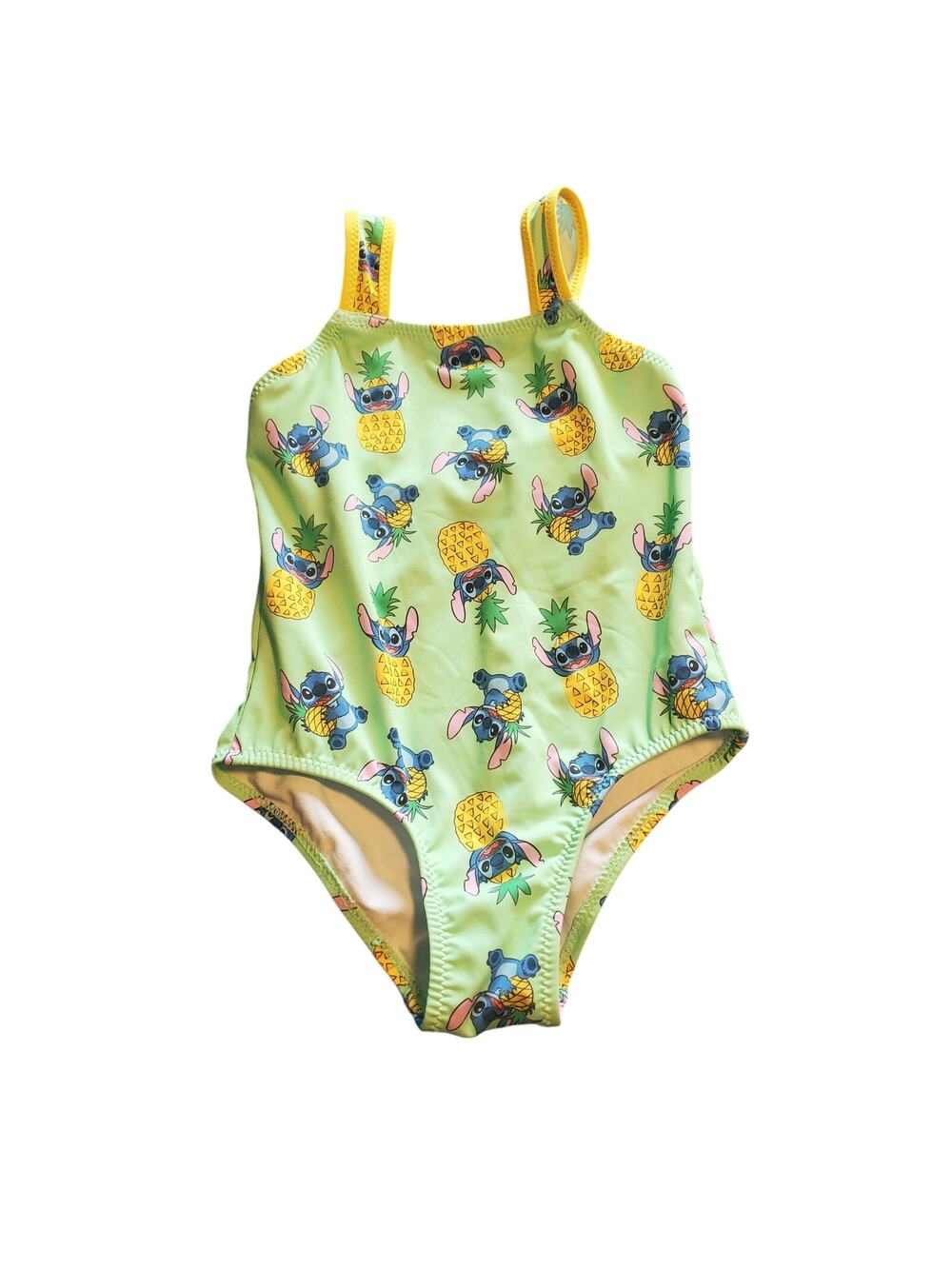 Zara X Disney Toddler Girl Size 3 Swim Suit Lilo Stich Pineapple One Piece